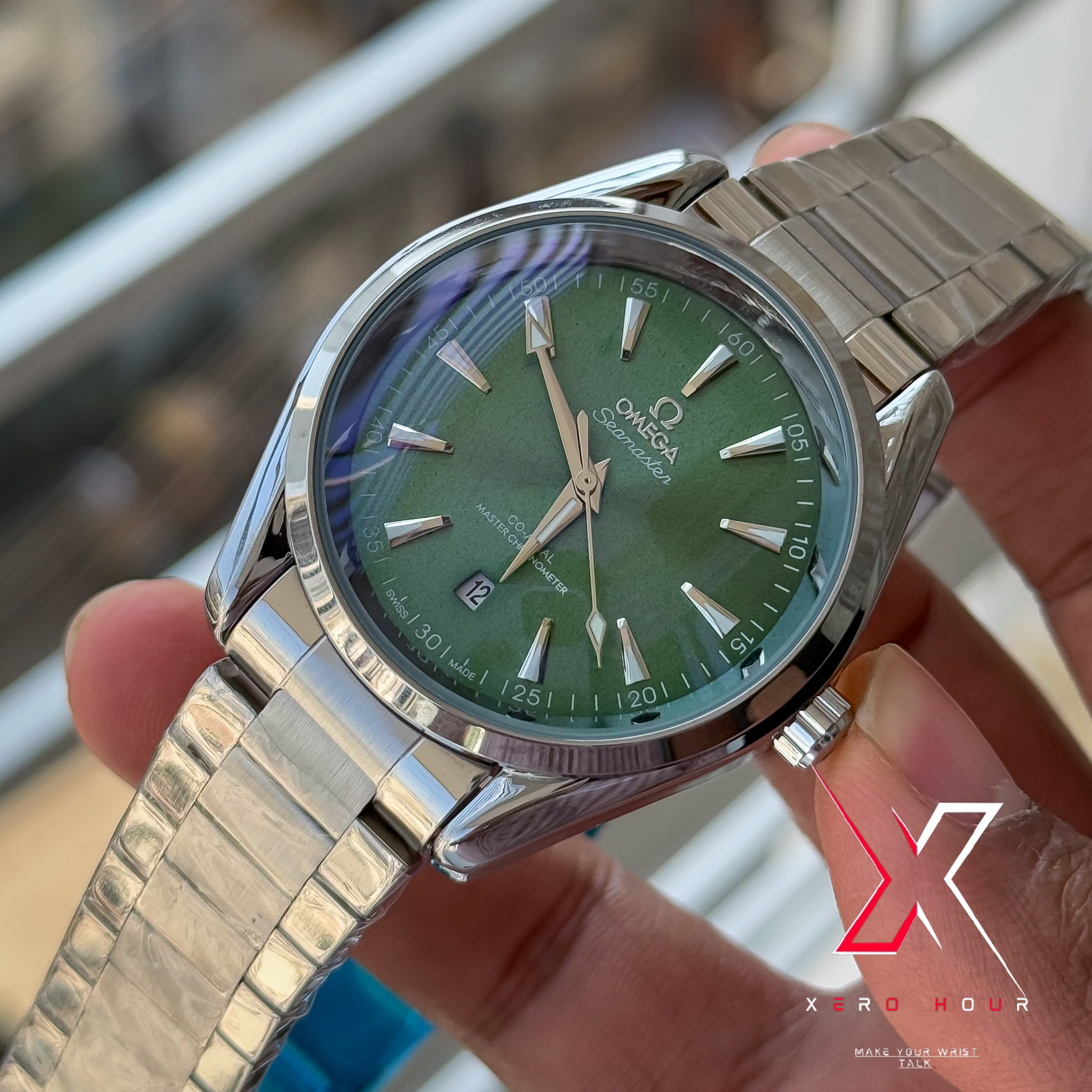 Omega Aqua Terra | Automatic Movement | Green Dial | AA Grade_img_2