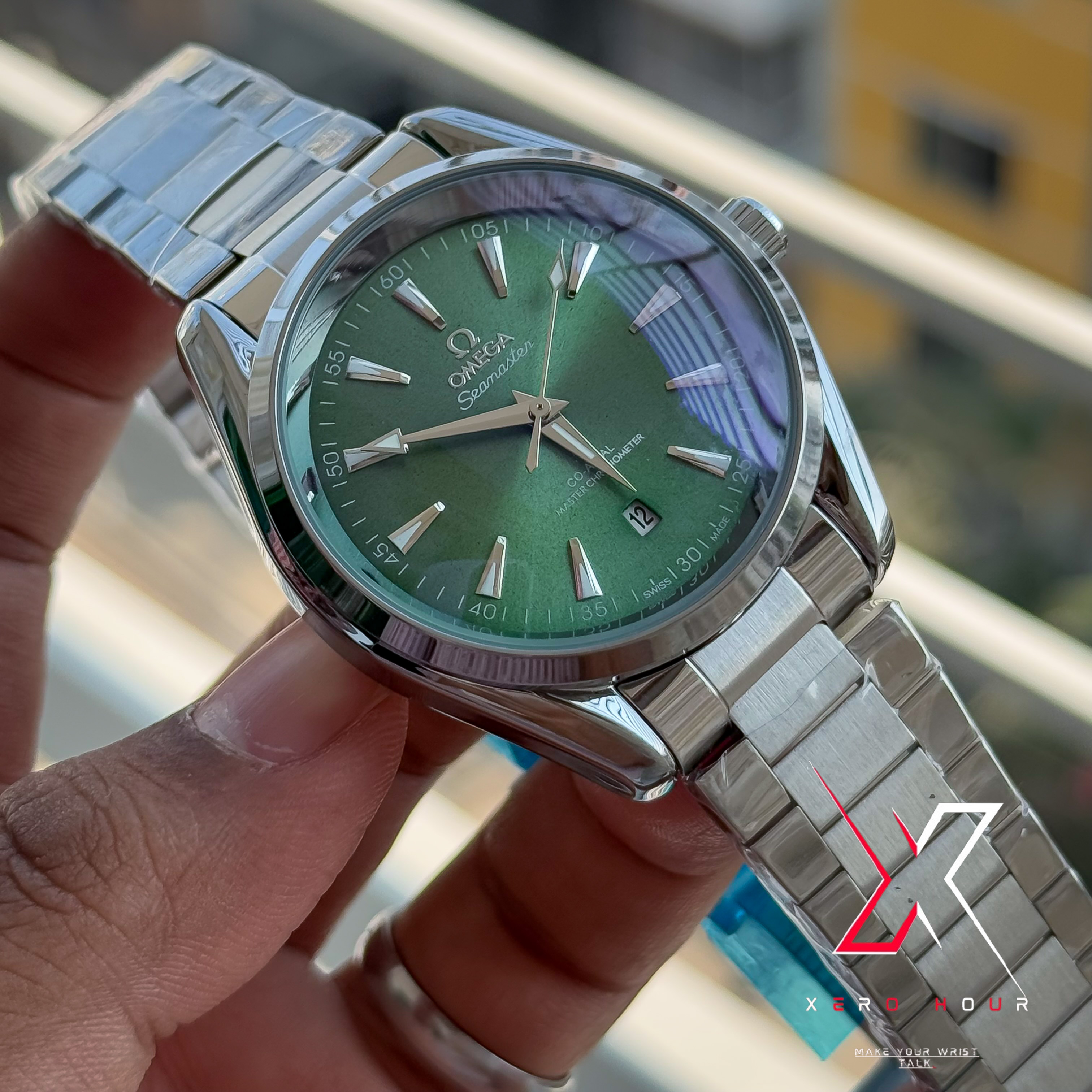 Omega Aqua Terra | Automatic Movement | Green Dial | AA Grade_img_6