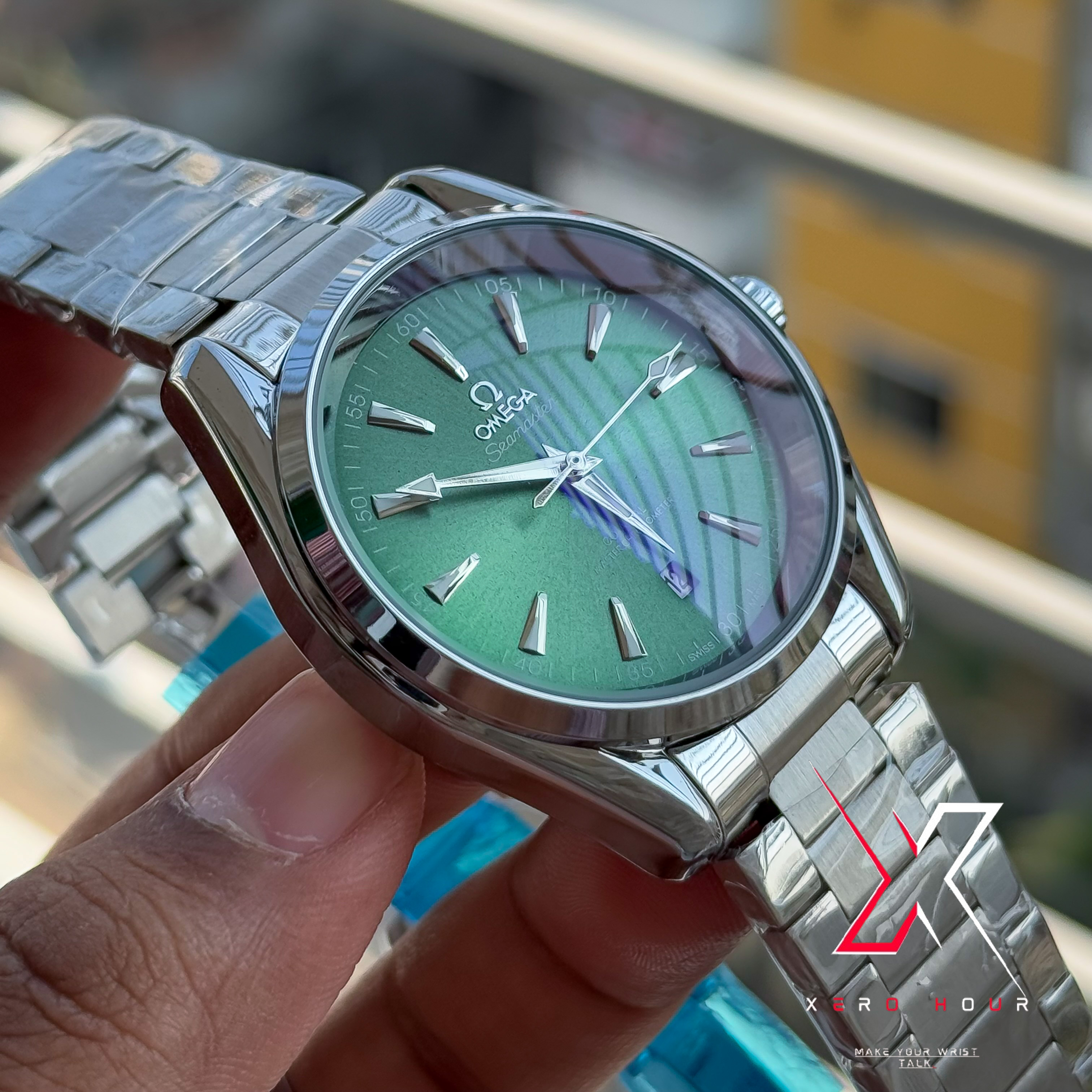 Omega Aqua Terra | Automatic Movement | Green Dial | AA Grade_img_7