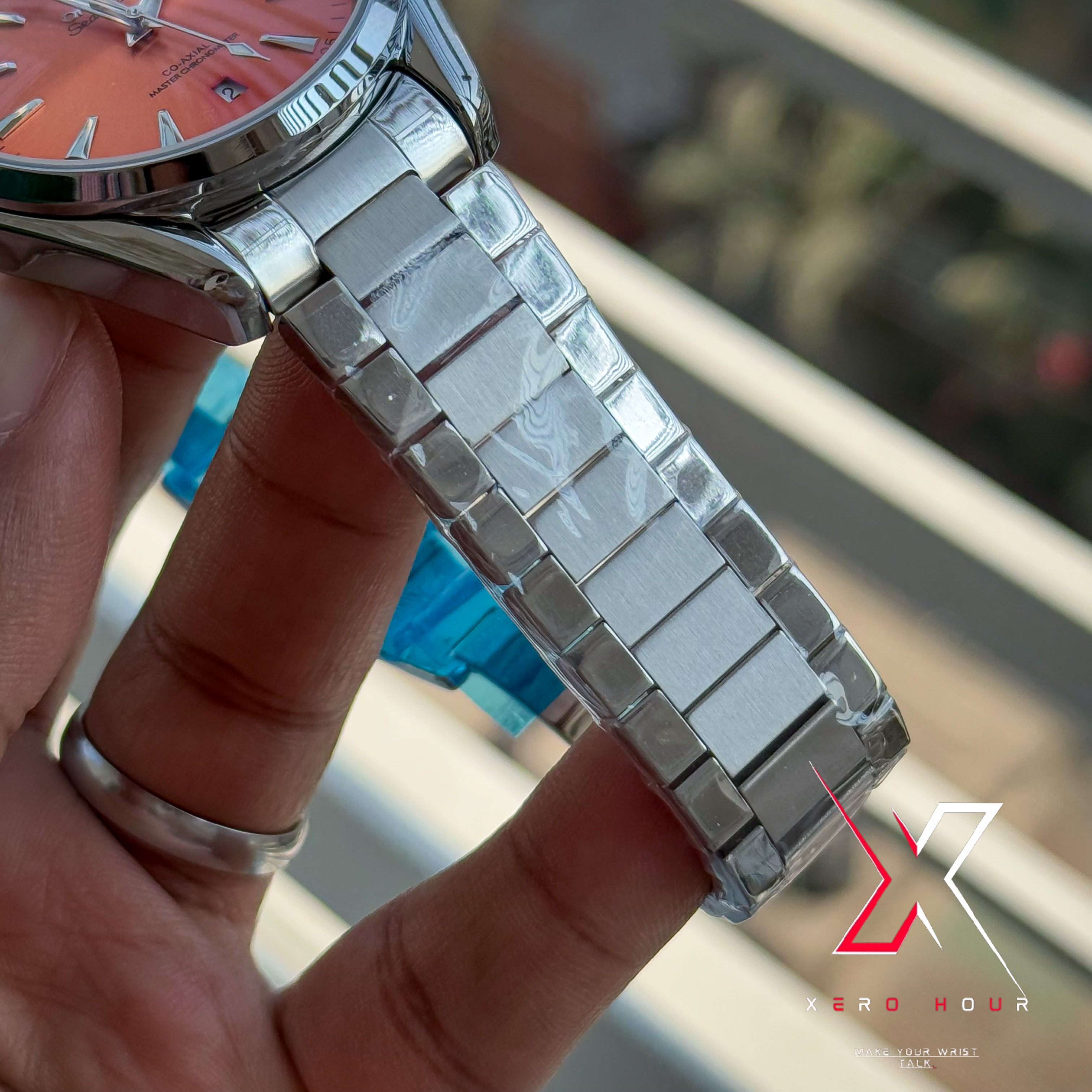 Omega Aqua Terra | Automatic Movement | Orange Dial | AA Grade_img_3