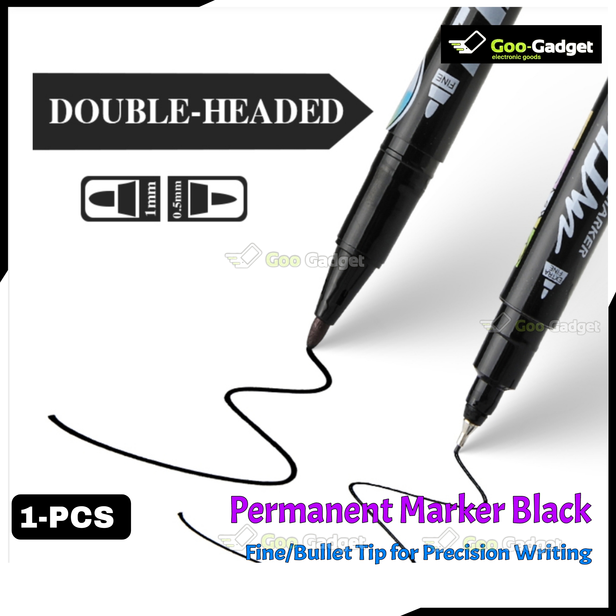 Gxin G-107 Black Permanent Marker_img_1