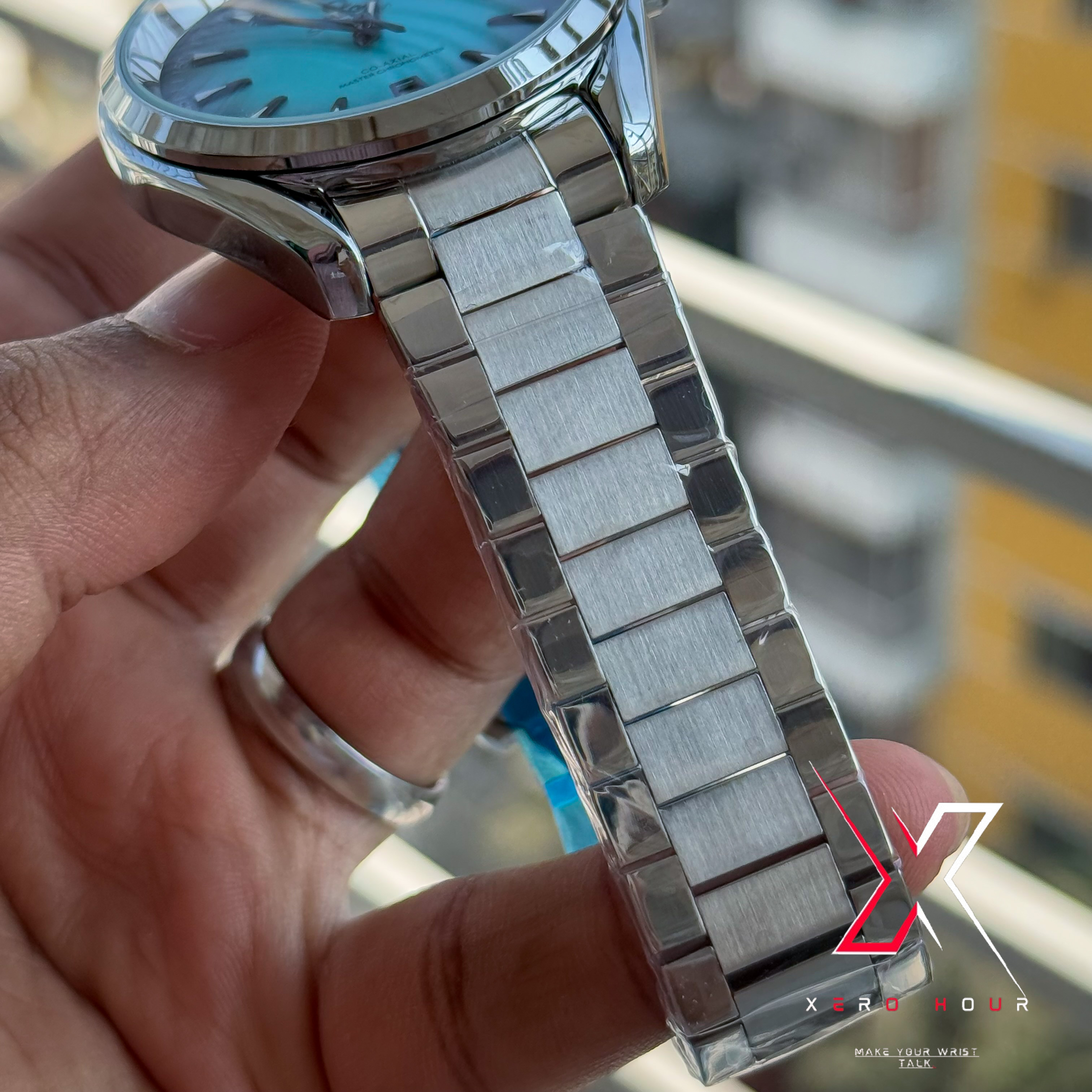 Omega Aqua Terra | Quartz Movement | Aqua Blue Dial | AA Grade_img_5