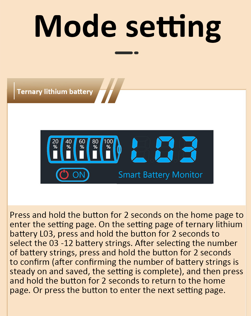 DC 7–55V Smart Battery Level Indicator (JX-4615N-A2) – LCD Voltage & Capacity Meter_img_9