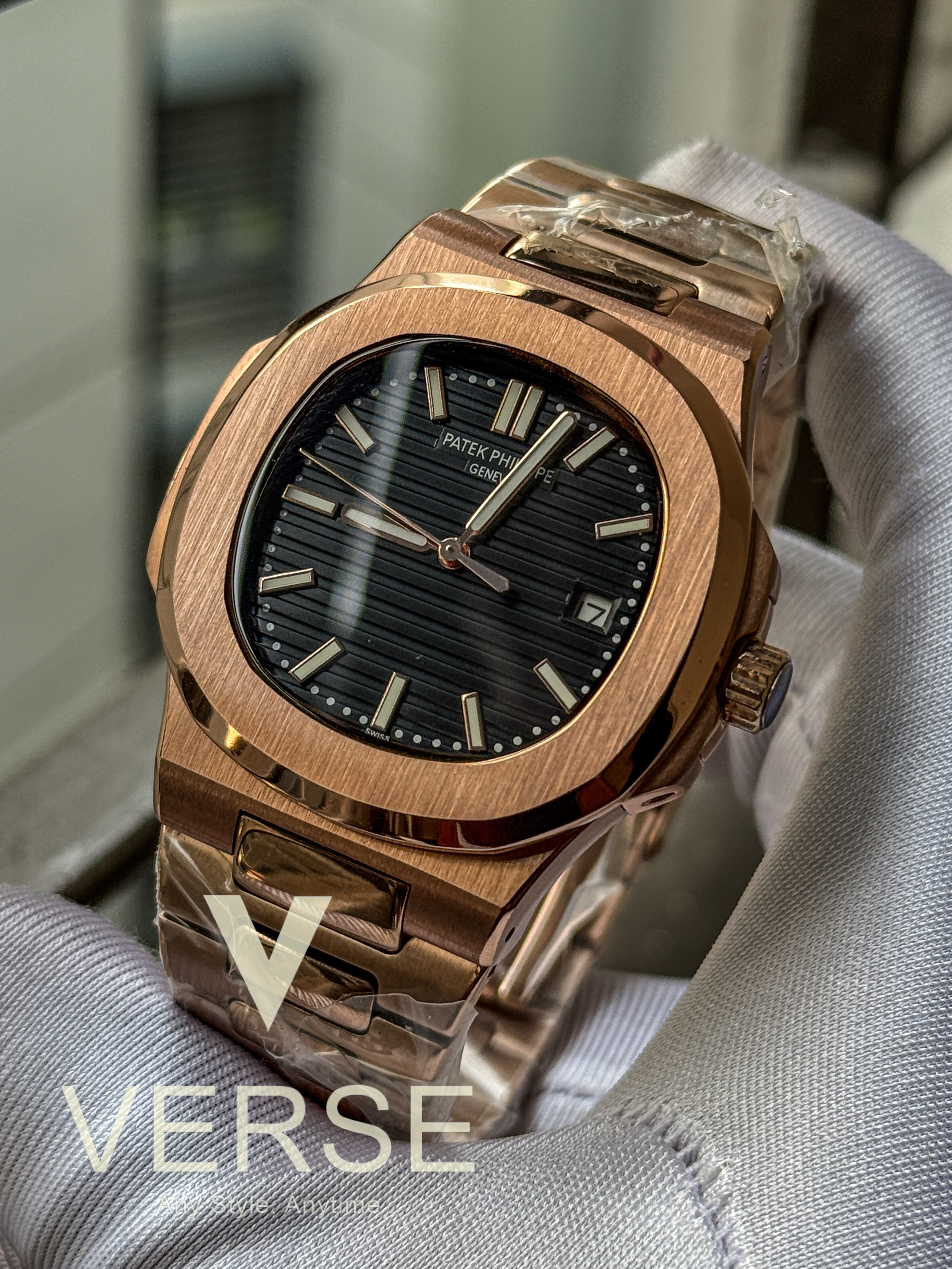 Patek Phlippe Nautilus Rose Gold AAA