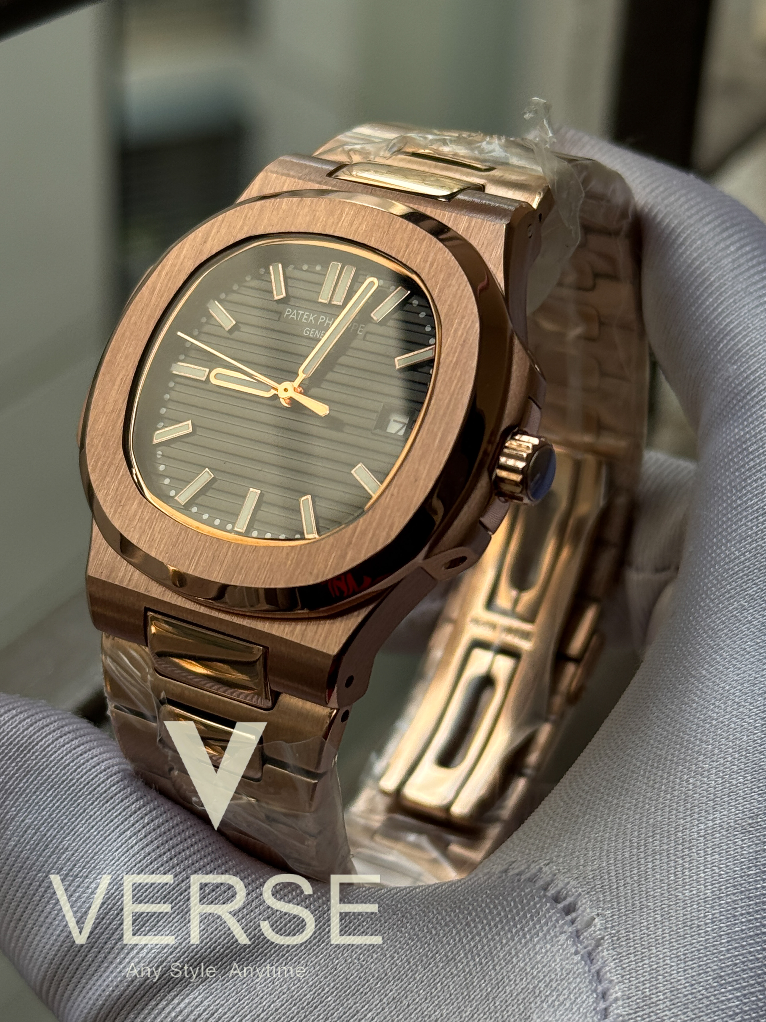 Patek Phlippe Nautilus Rose Gold AAA_img_1