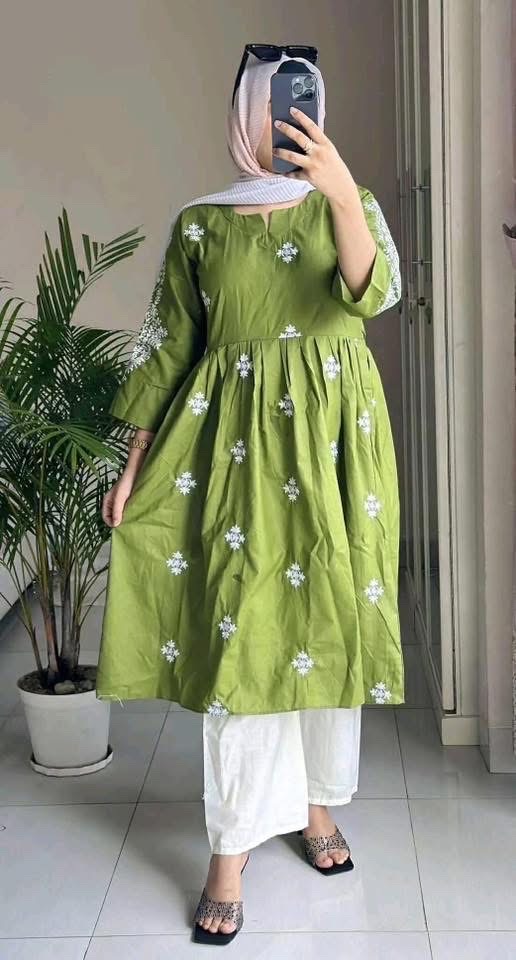 Premium Cotton Embroidery Two Piece - Image 3