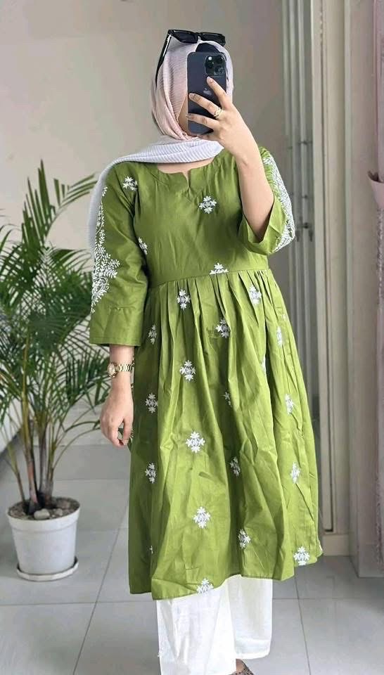 Premium Cotton Embroidery Two Piece - Image 5