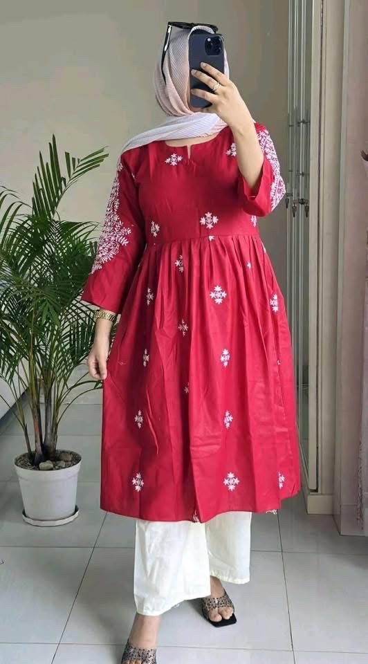 Premium Cotton Embroidery Two Piece - Image 7