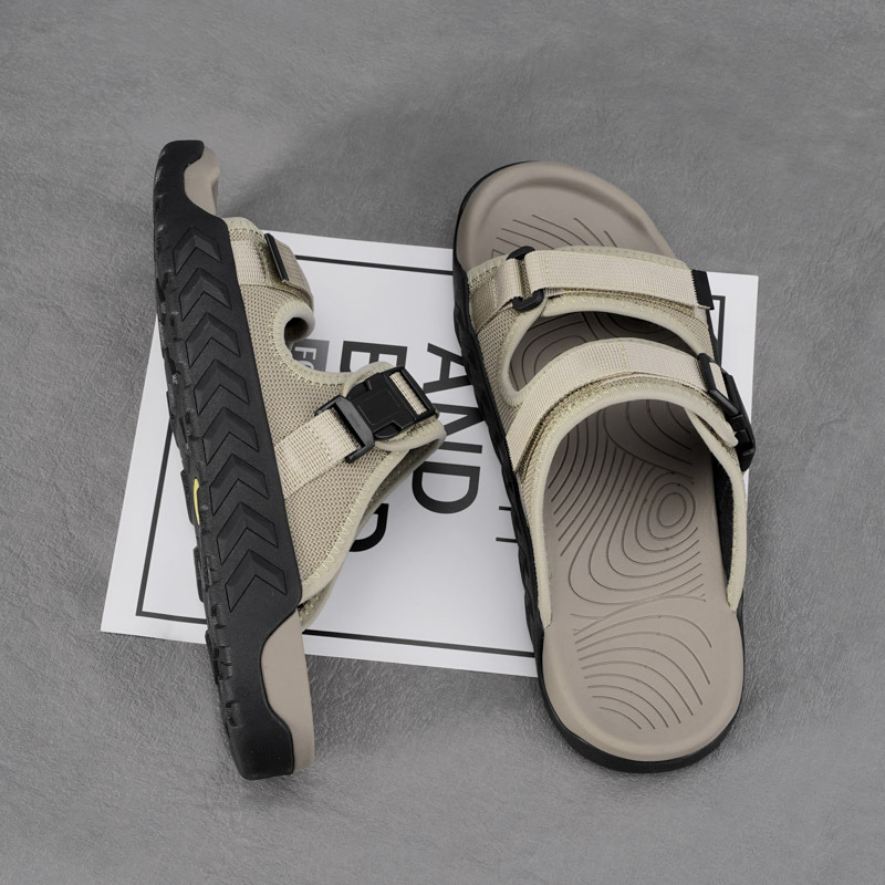 Men's Korean Style Summer Outdoor Casual Slippers_img_4