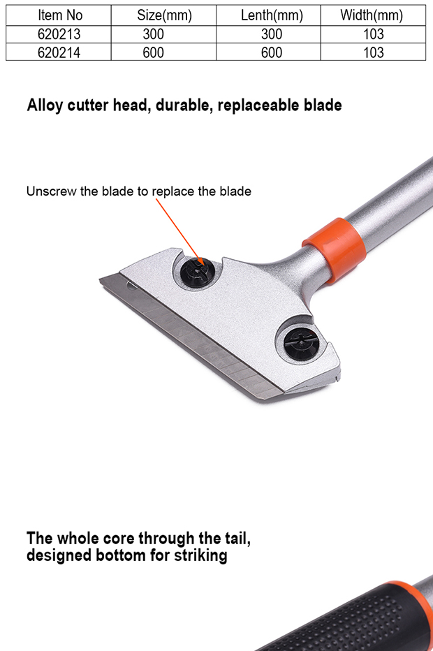 HARDEN Aluminum Scraper ( 300mm | 600mm ) Professional, 620213 | 620213_img_4