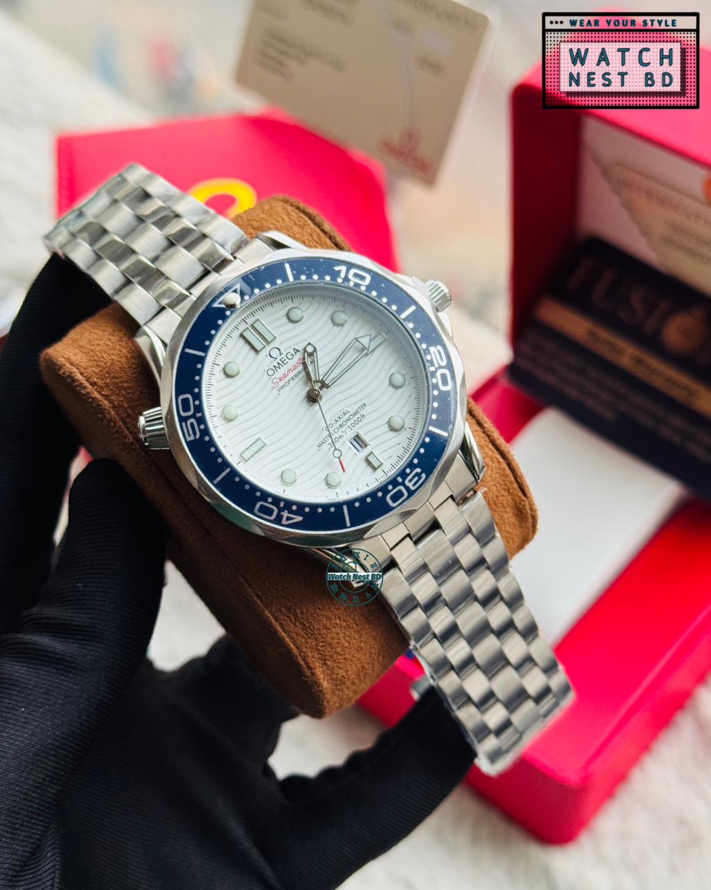 Omega SeaMaster Formal Quartz Watch || AA Grade Master Copy