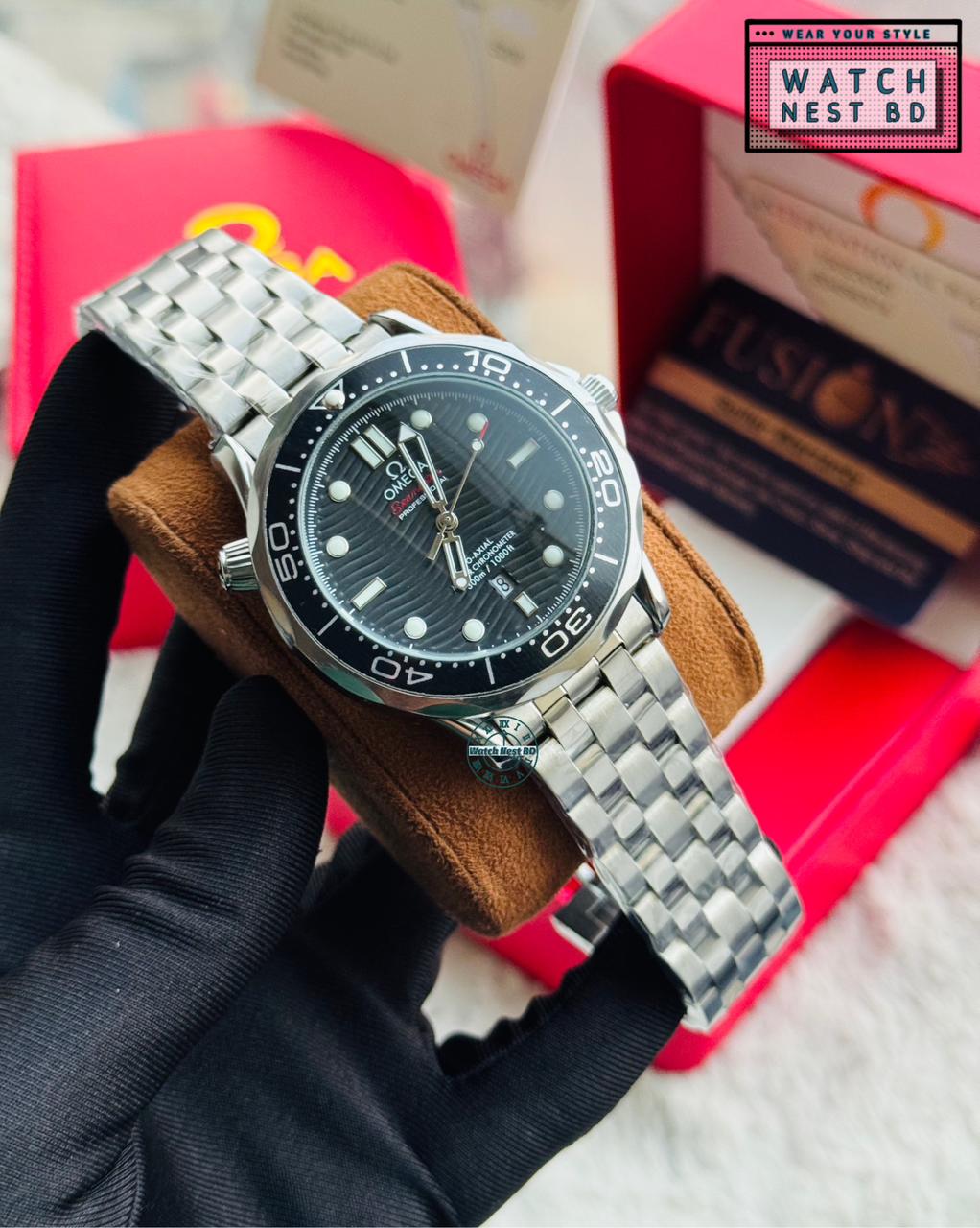 Omega SeaMaster Formal Quartz Watch || AA Grade Master Copy