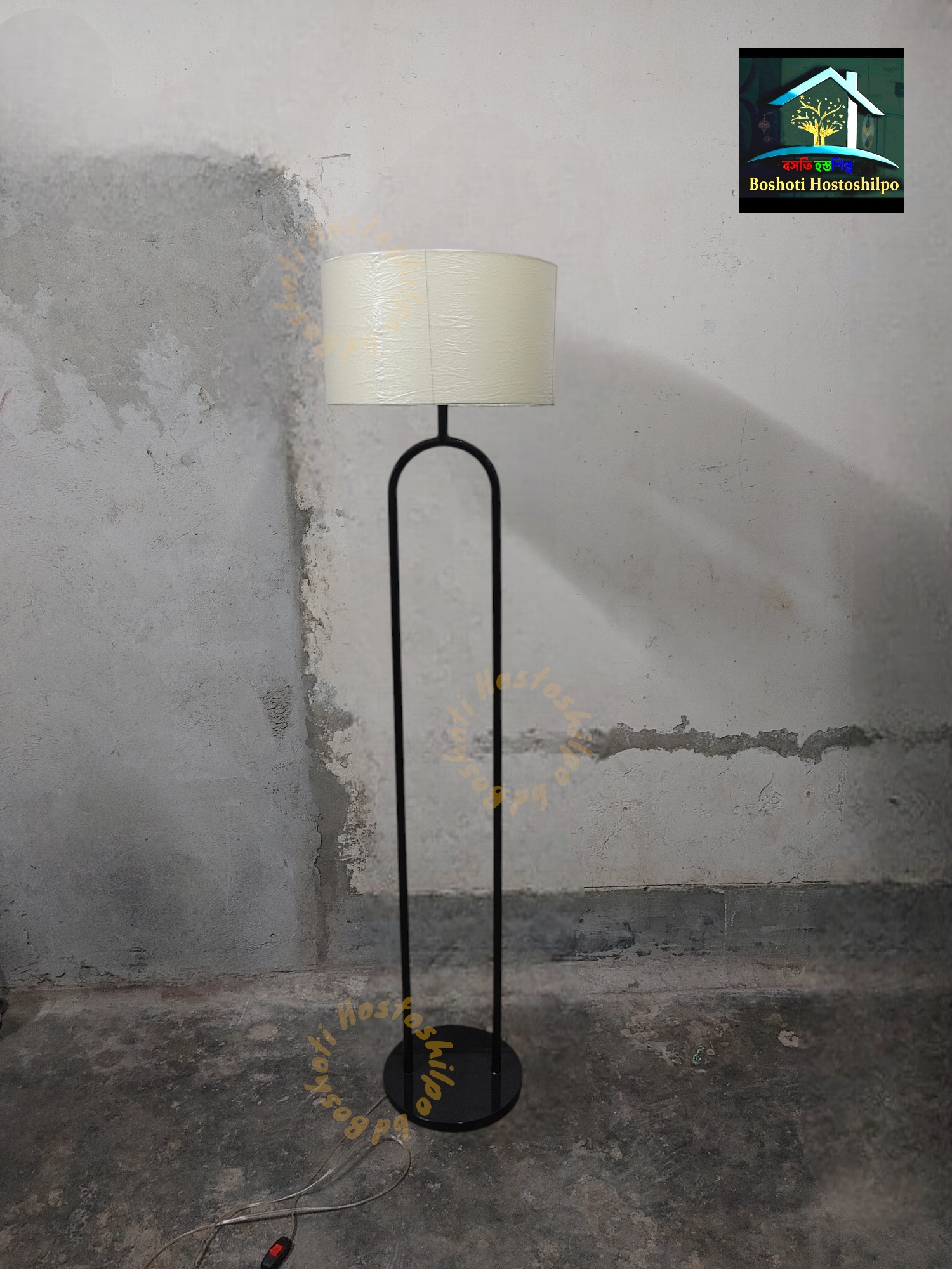 Iron Corner stand lamp_img_3