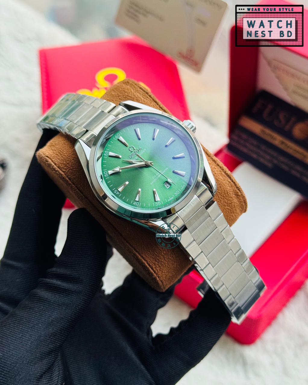 Omega Aqua Terra Automatic Watch || Semi AAA Grade Master Copy