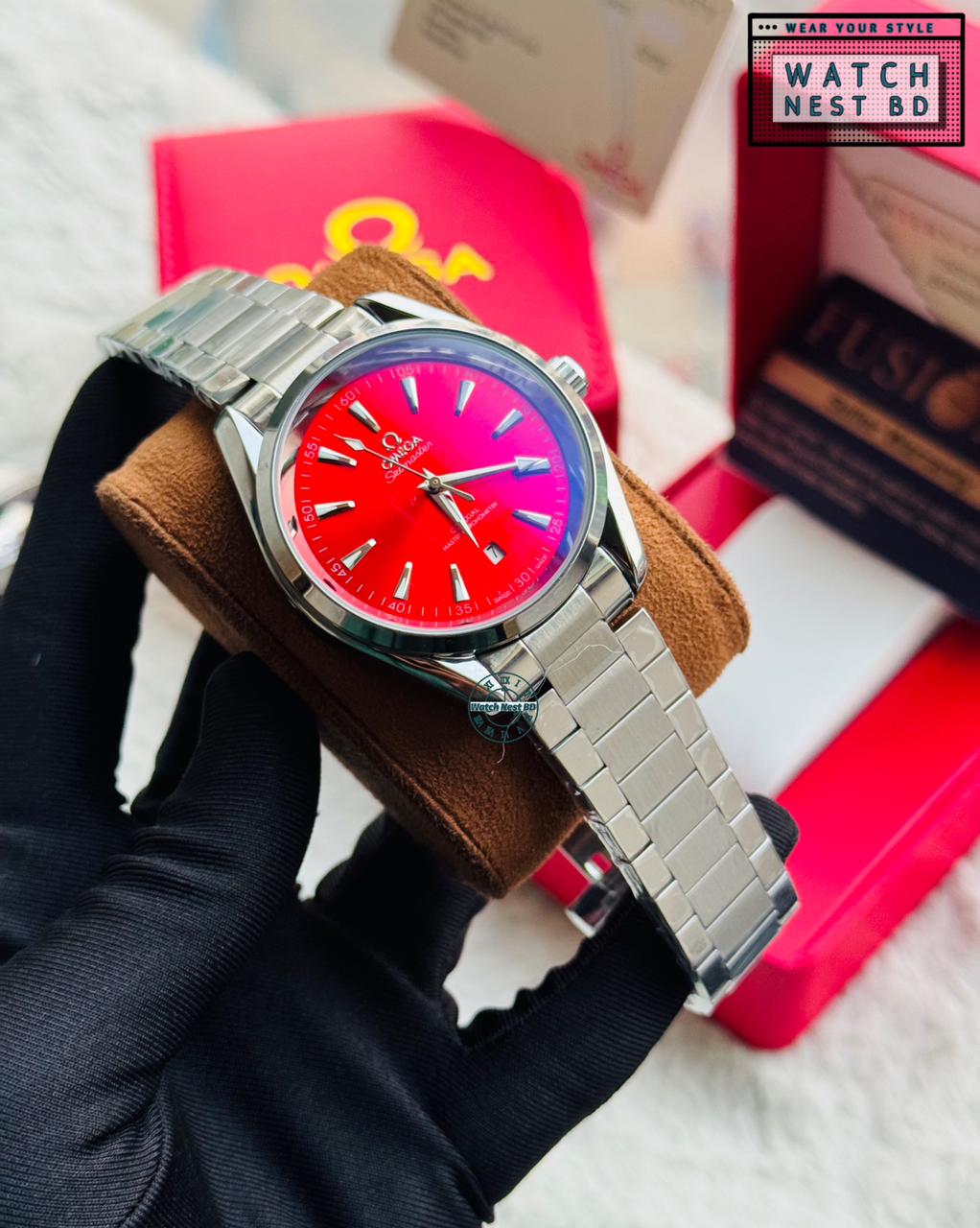 Omega Aqua Terra Automatic Watch || Semi AAA Grade Master Copy