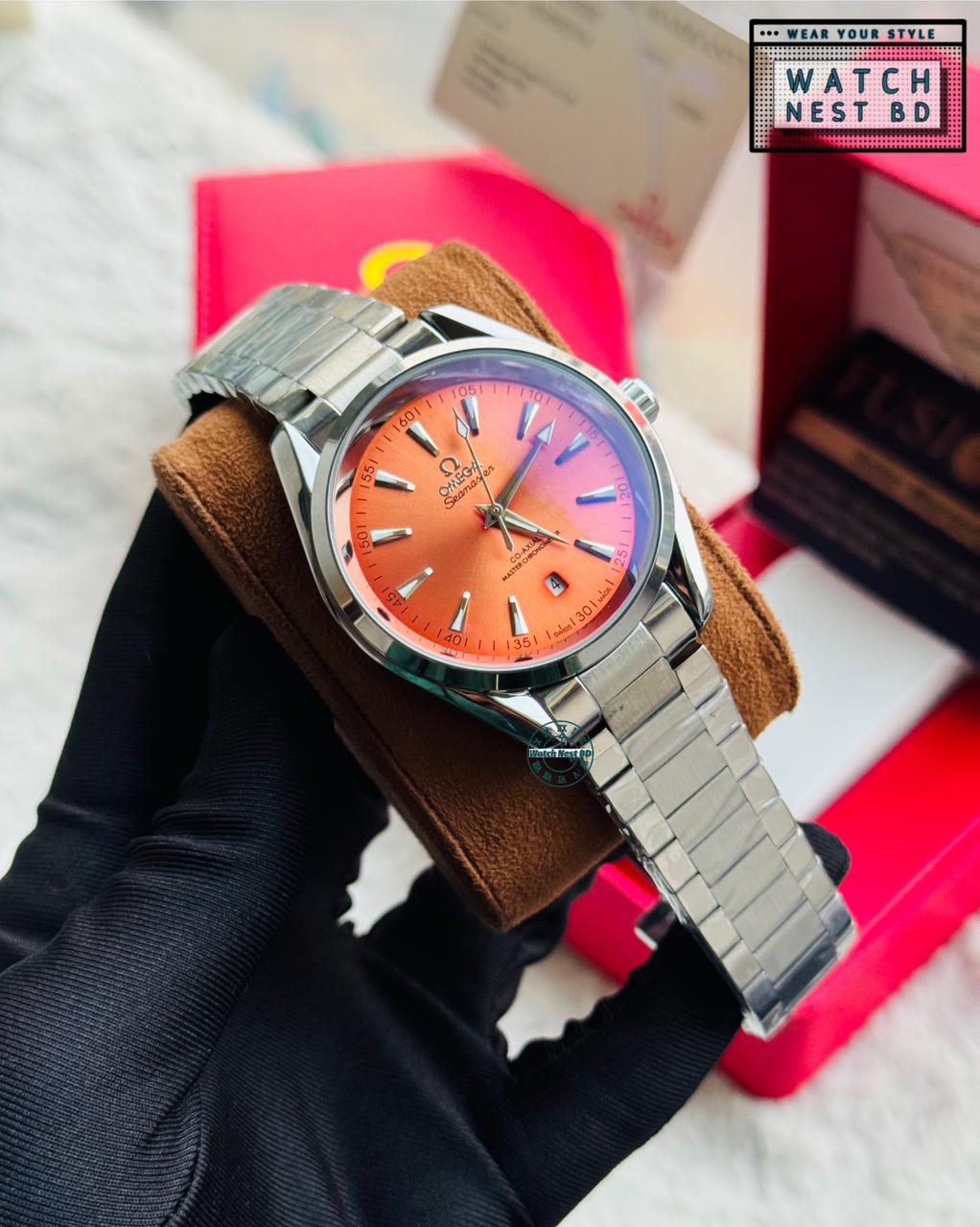 Omega Aqua Terra Automatic Watch || Semi AAA Grade Master Copy