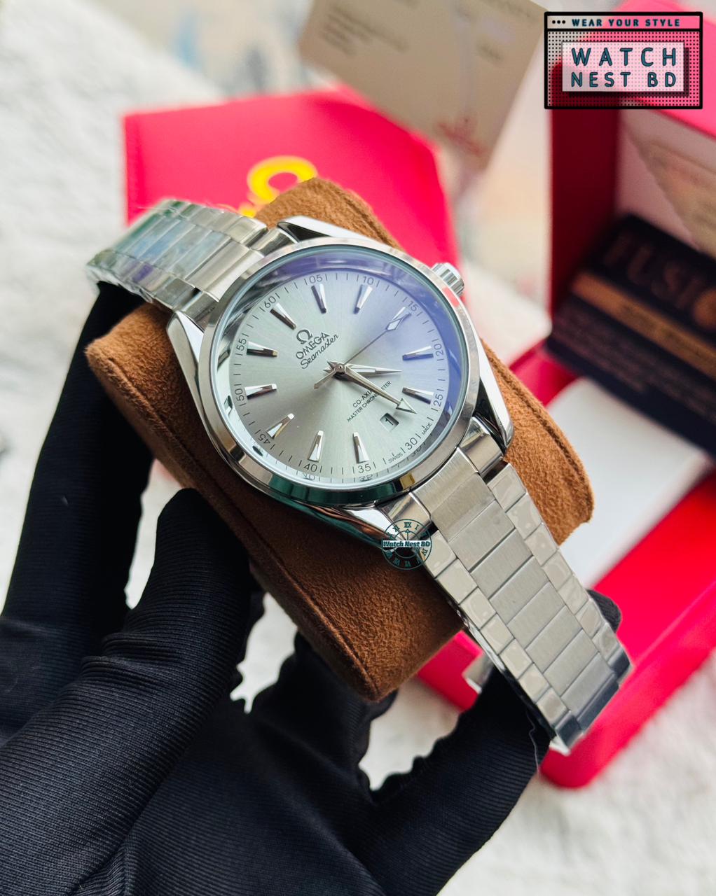 Omega Aqua Terra Automatic Watch || Semi AAA Grade Master Copy