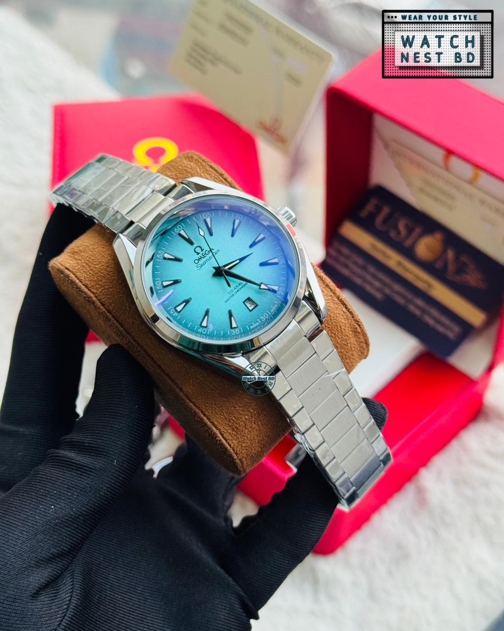 Omega Aqua Terra Automatic Watch || Semi AAA Grade Master Copy