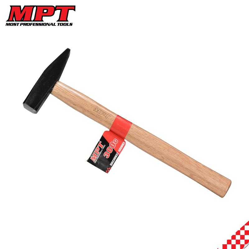 MPT Machinist Hammer, 1000g ( 1kg ), Wood Handle; MHD02001-1000