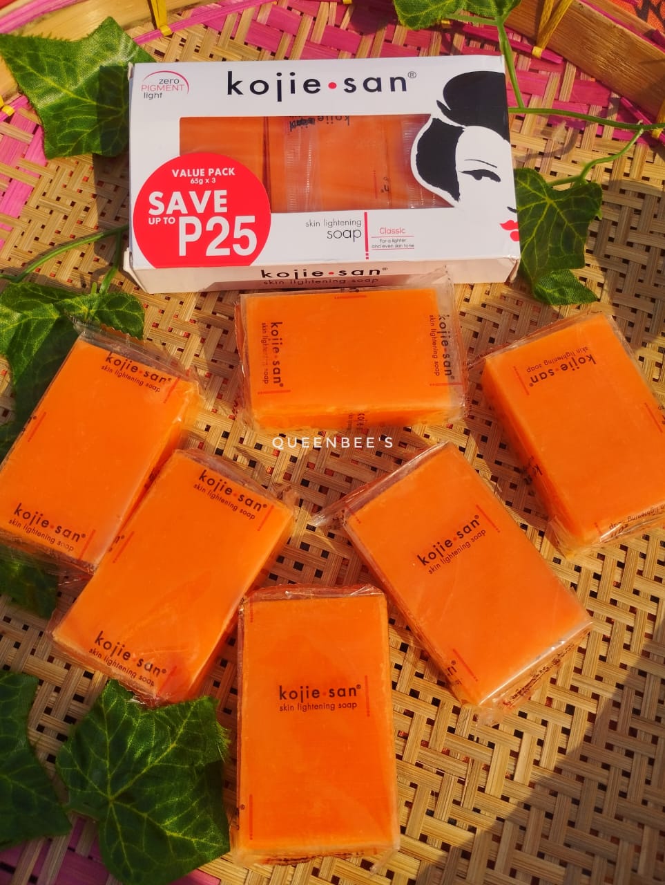 Kojie San Skin Lightening Soap 1piece(65g)made in Philippine