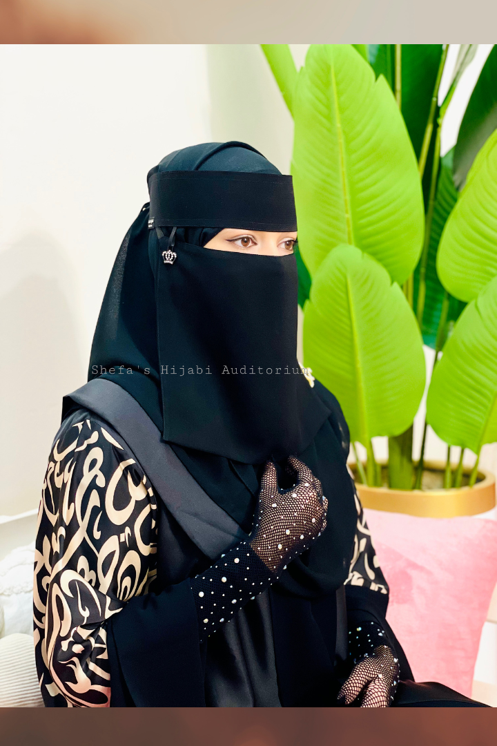 Black Crown Pendent Nikab_img_2