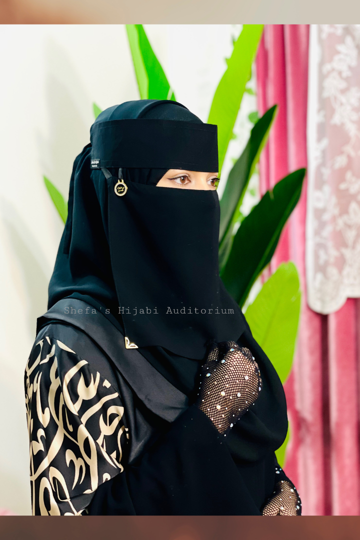 BidunIsmin Round Pendent Nikab_img_0