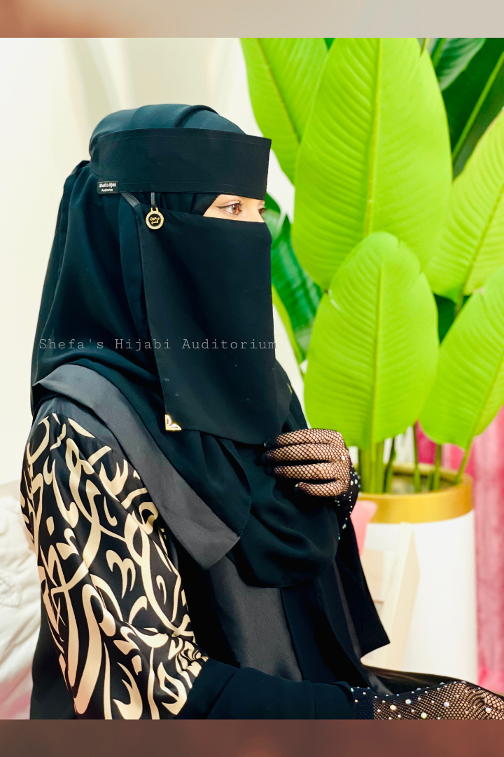 BidunIsmin Round Pendent Nikab_img_2