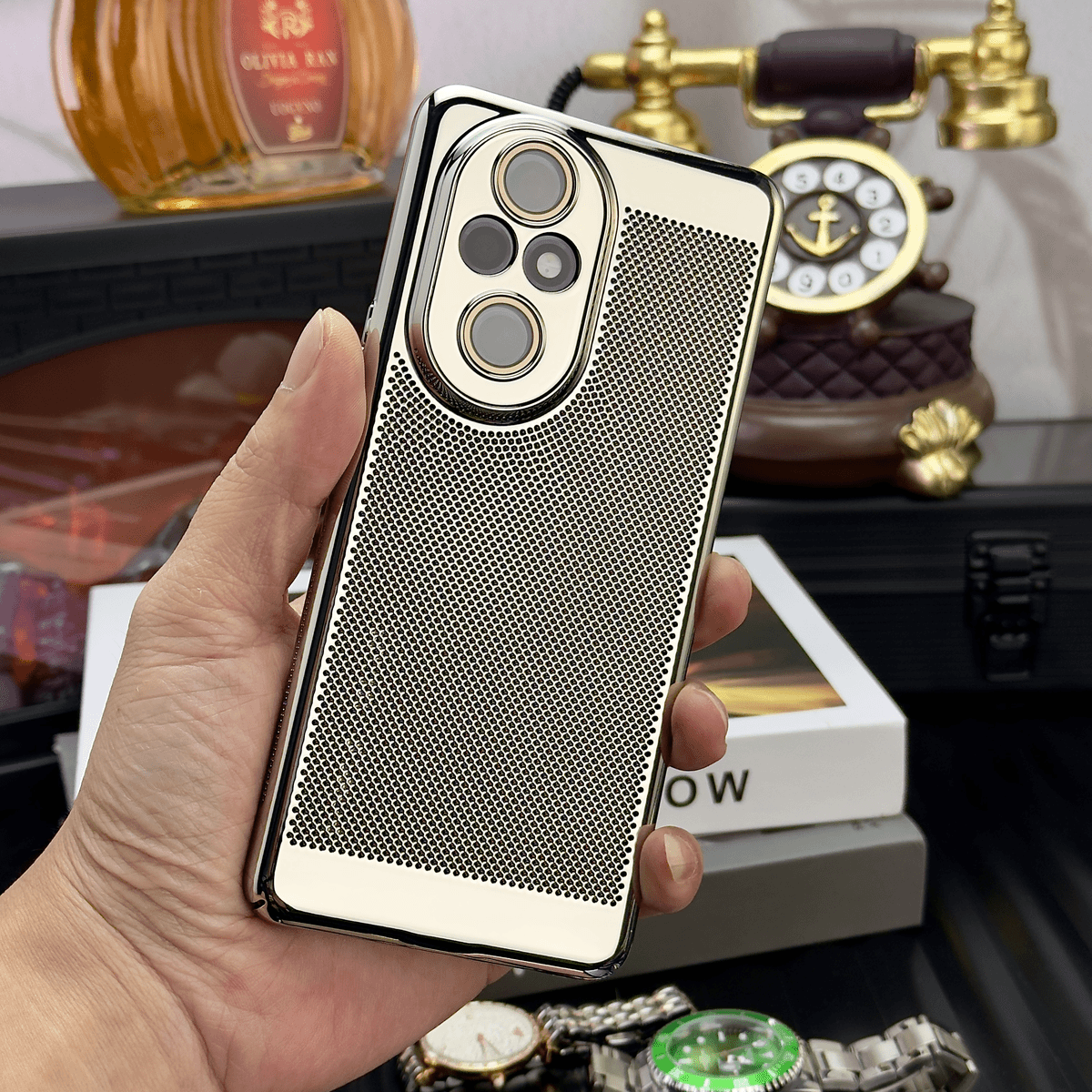 Honor 200 electroplated heat dissipation Hard cover_img_2