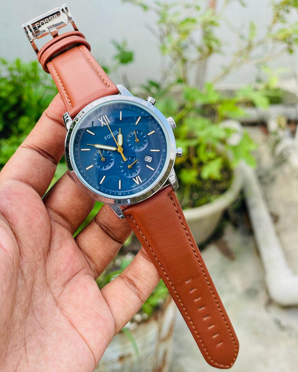 Fossil Chronograph Watch (AA Grade)
