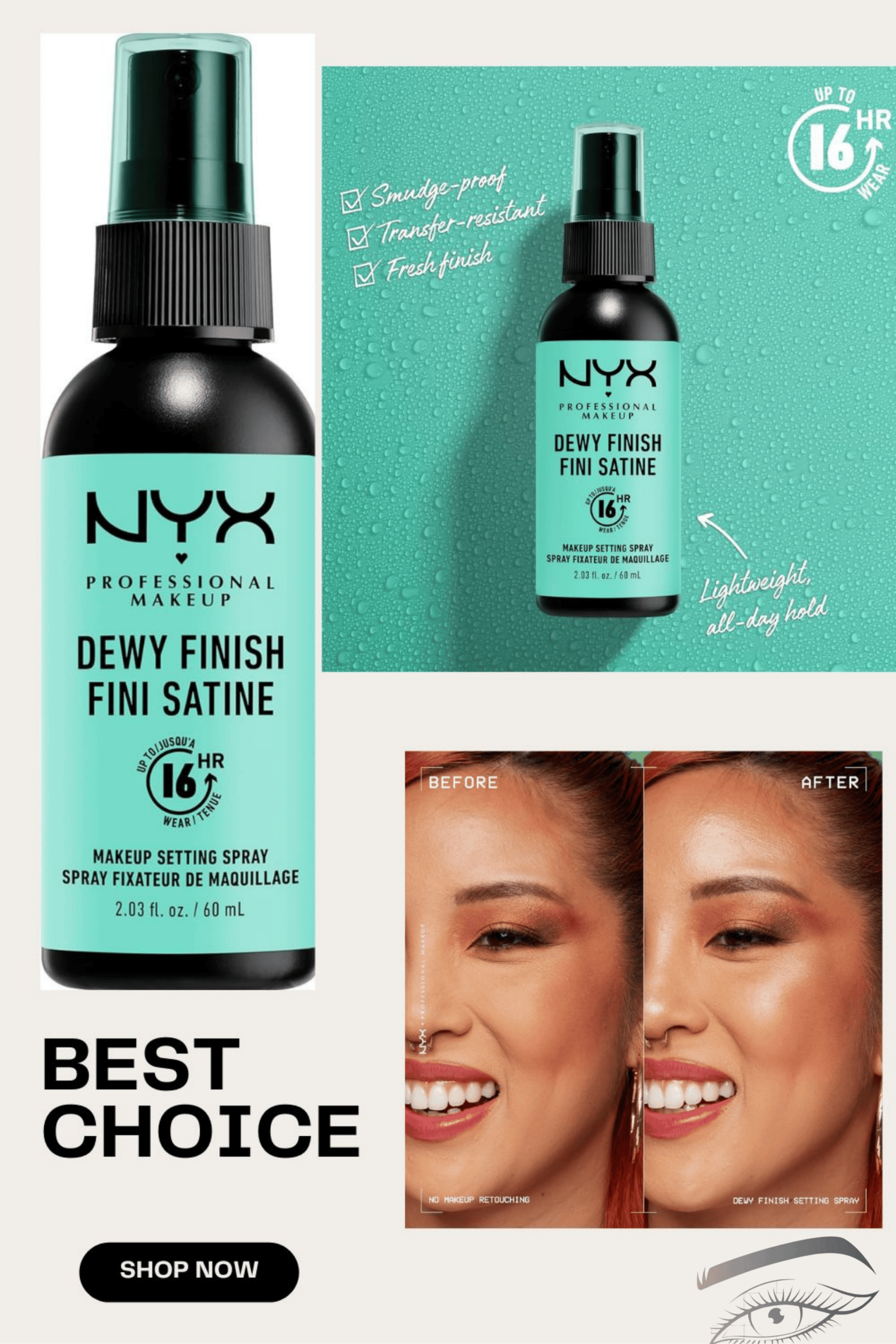 Nyx - Makeup Setting Spray - Matte 60ml