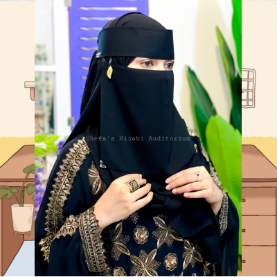 Leaf Pendent Niqab_img_1