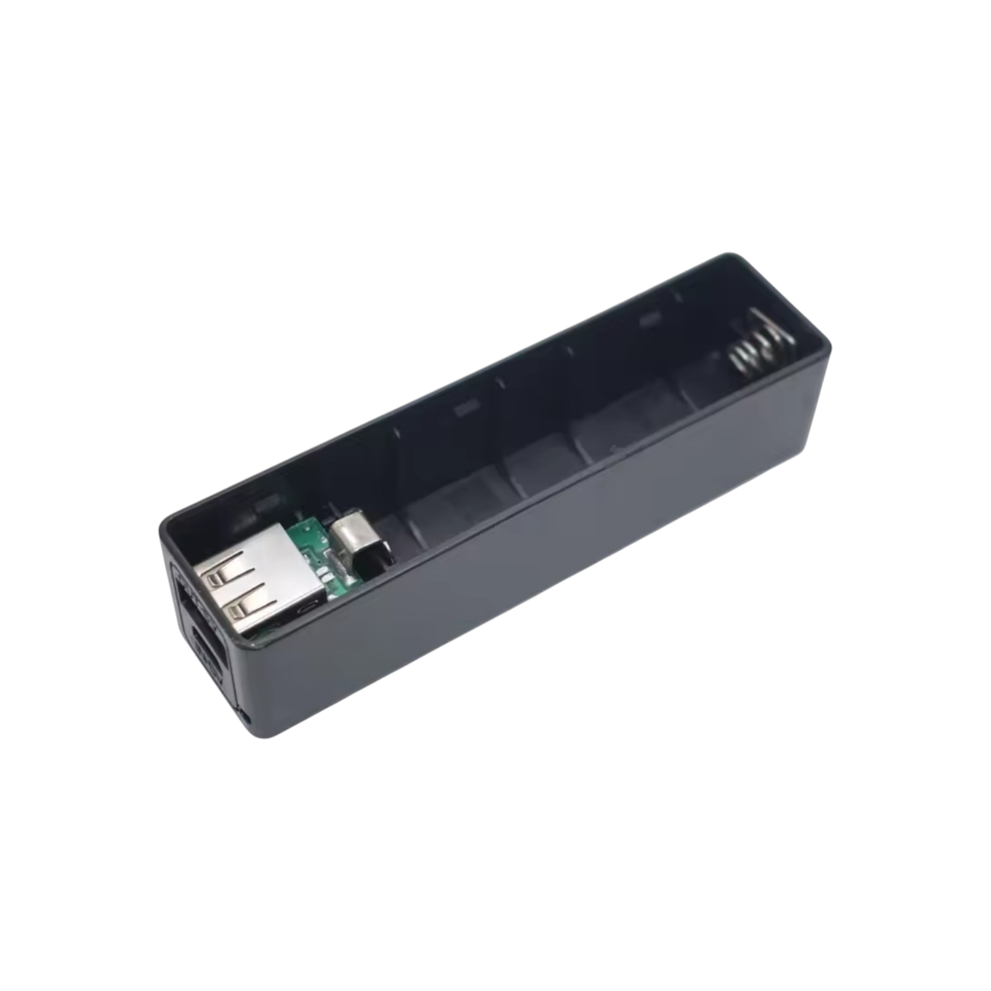 1 Slot USB Power Bank Case 18650 Battery Charger Case DIY Box with Key Chain_img_4