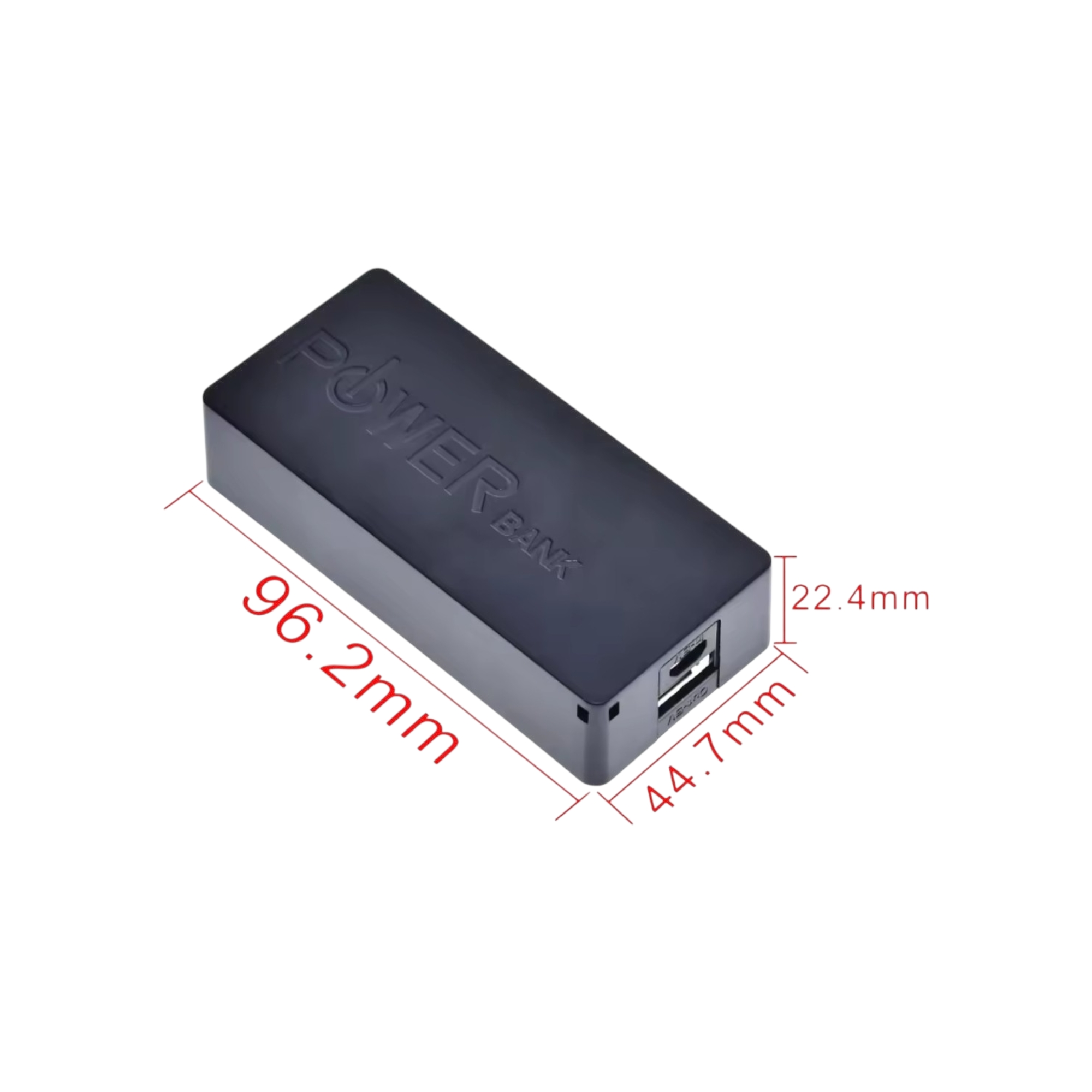 2 Slot 18650 USB Power Bank Battery Charger Case DIY Box_img_3