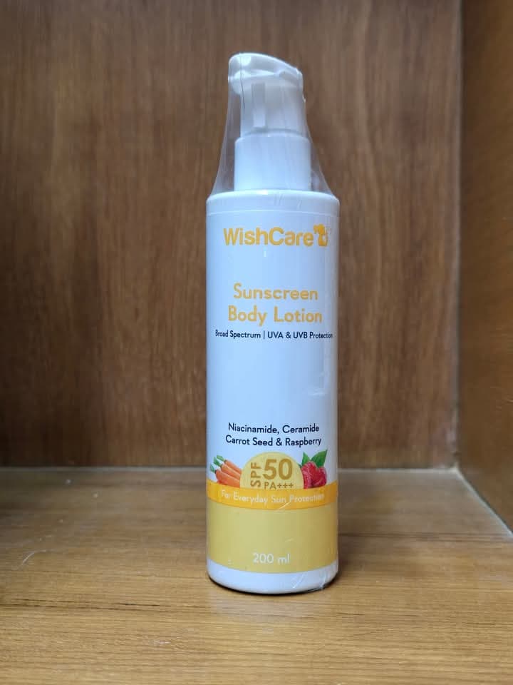Wishcare Sunscreen Body Lotion with niacinamide (200ml)