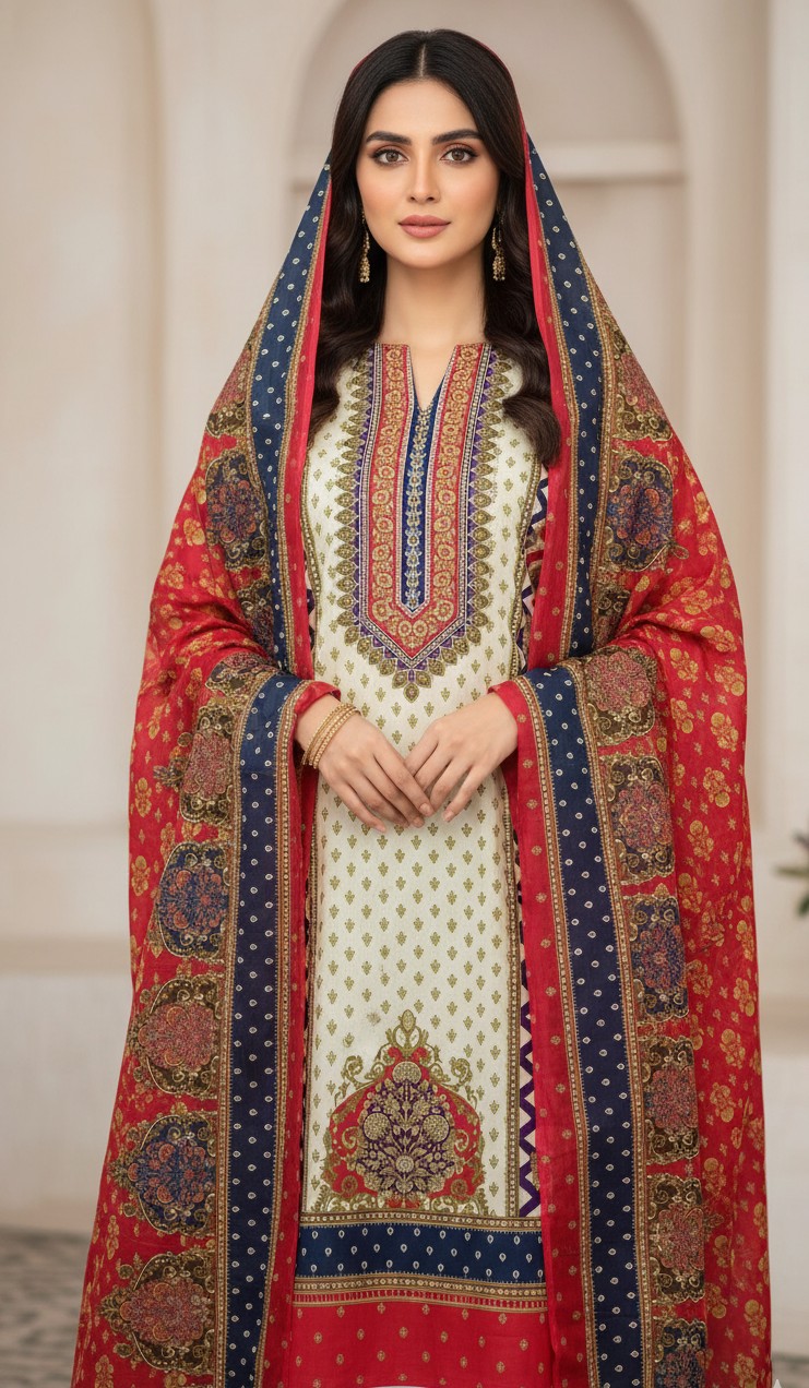 জমজম সুইস লোন (প্রিমিয়াম) (Unstitched)_img_1