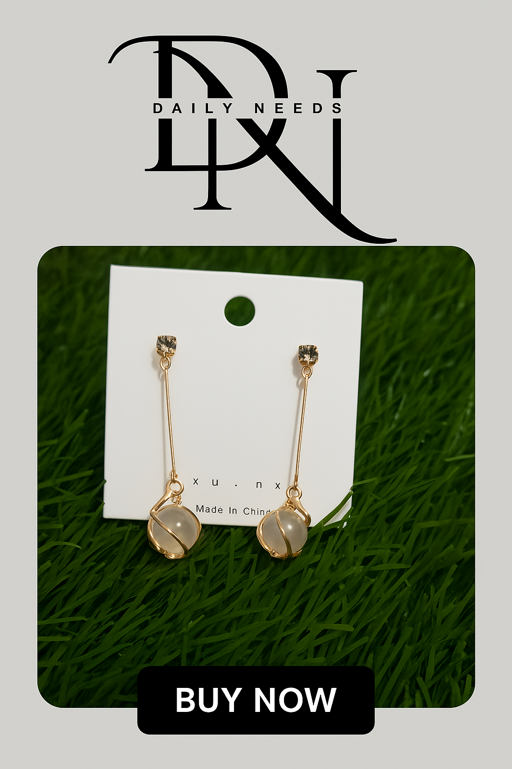 Cat’s Eye Stone Pendant & Earring Set – Elegant Women’s Jewelry | Stylish Fashion Set_img_2