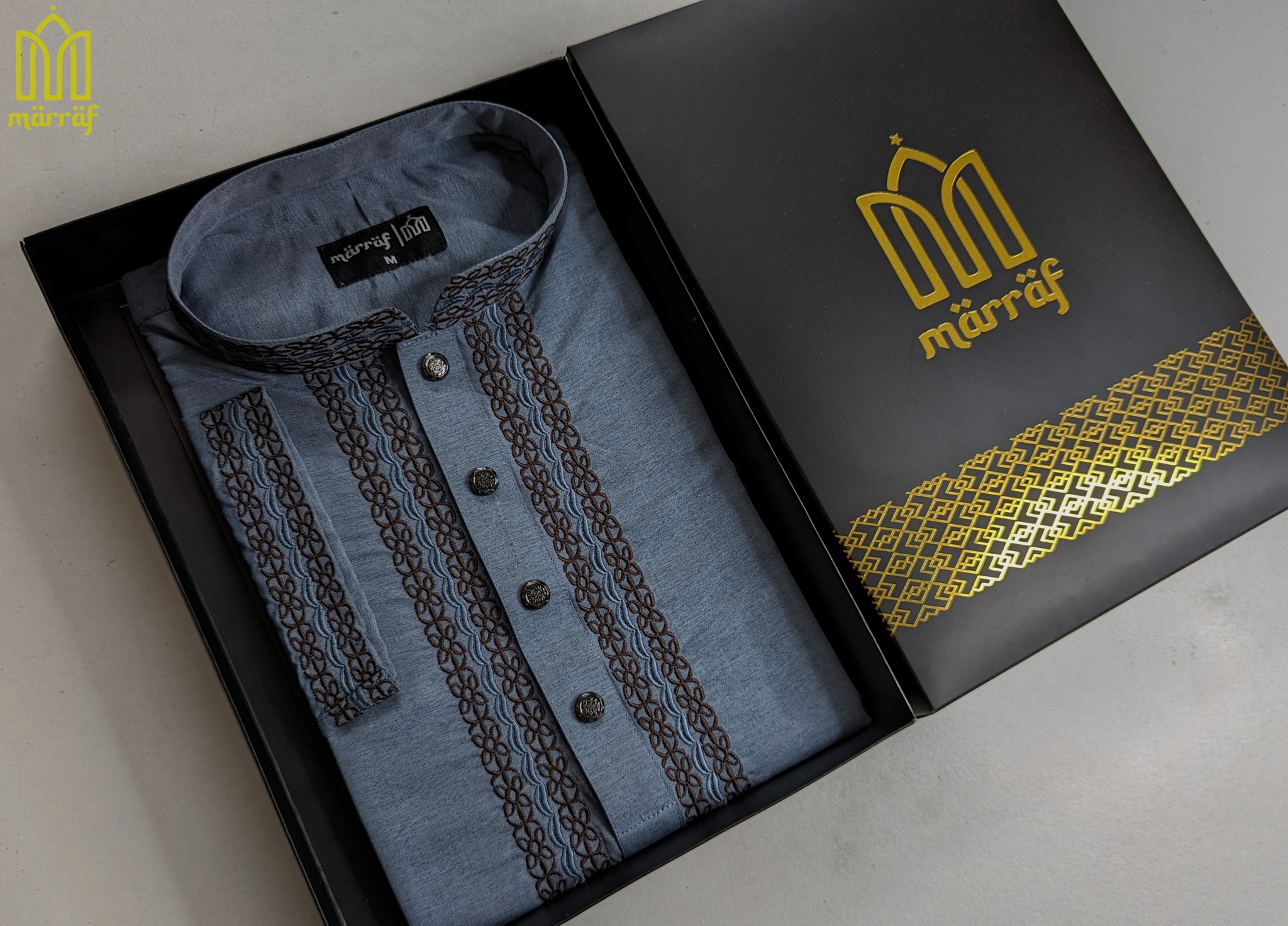 𝐂𝐞𝐥𝐞𝐬𝐭𝐢𝐚𝐥 𝐁𝐥𝐮𝐞 𝐀𝐬𝐡 𝐂𝐨𝐭𝐭𝐨𝐧 𝐏𝐚𝐧𝐣𝐚𝐛𝐢 𝐰𝐢𝐭𝐡 𝐃𝐞𝐥𝐢𝐜𝐚𝐭𝐞 𝐄𝐦𝐛𝐫𝐨𝐢𝐝𝐞𝐫𝐲_img_1