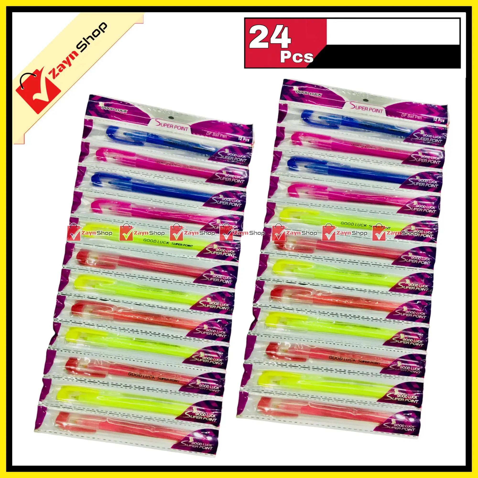 Good Luck Superpoint DF Ball Pen 0.5mm pack of 24 pcs_img_2