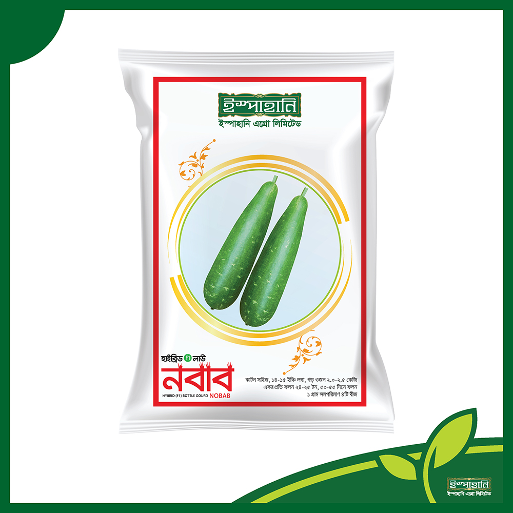হাইব্রিড লম্বা লাউ বীজ নবাব । F1 Hybrid Gourd Seeds Nobab