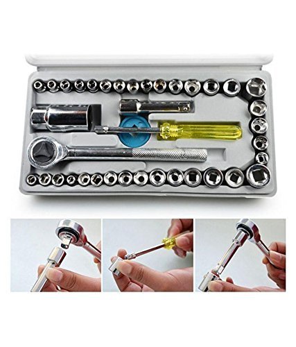 Aiwa 40pcs Multipurpose Combination Socket Set with Box_img_2