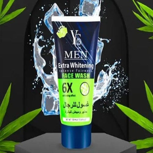 YC Men Extra Whitening Intense Fairness Face Wash 100ml_img_0