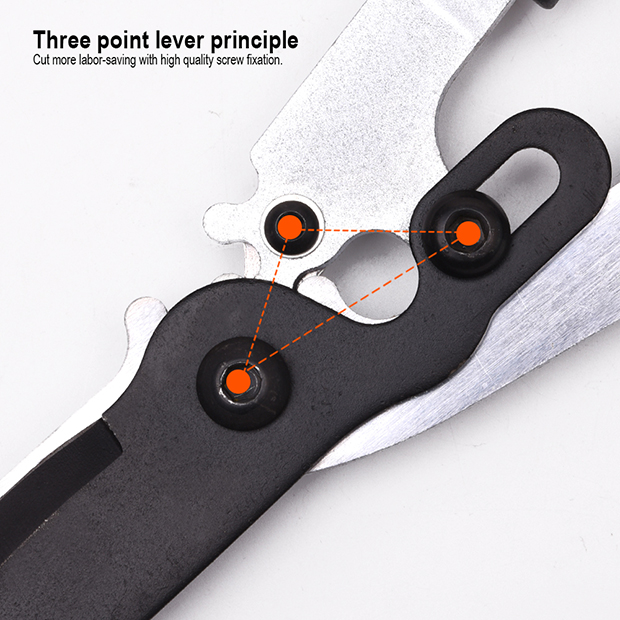 HARDEN Garden Hedge Shear, Adjustable, Telescopic, (29.5"-34.5"), Rubber Grip; 630534_img_3