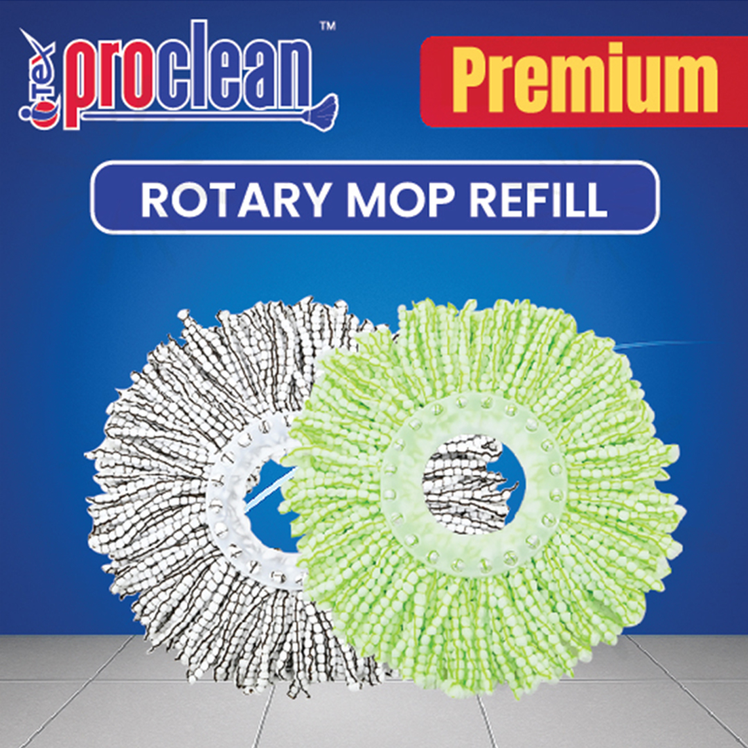 Premium Microfiber Spin/Rotary Mop Refill_RM-2685-R (Multi-Color)_img_3