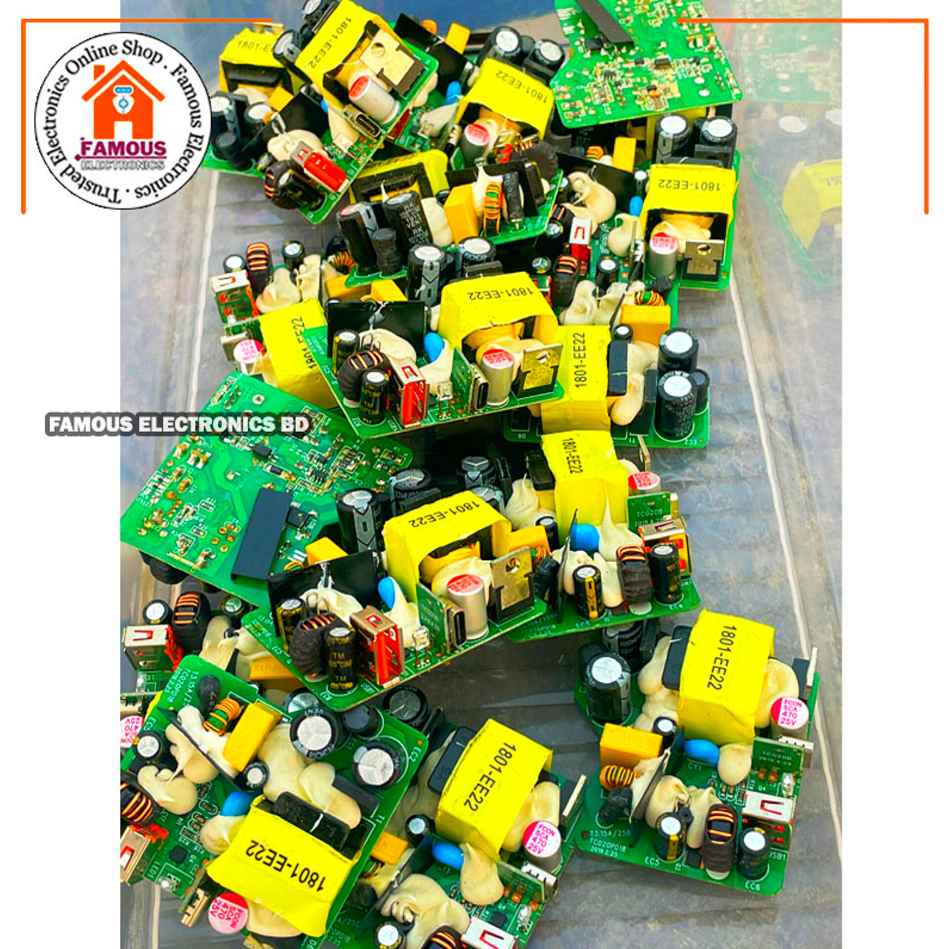 PD 33W + QC 25W fast charging motherboard PD fast charging Circuit Adapter SMPS_img_5