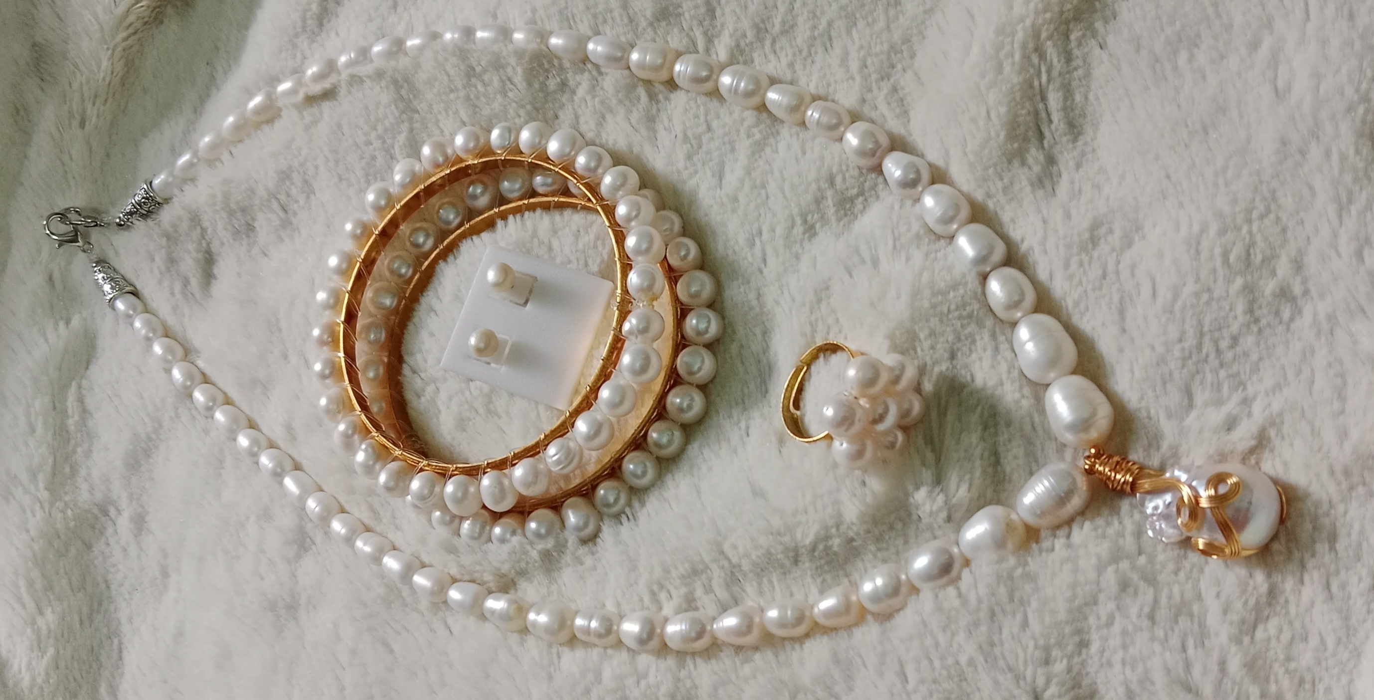 White Pearl Necklace Combo_img_0