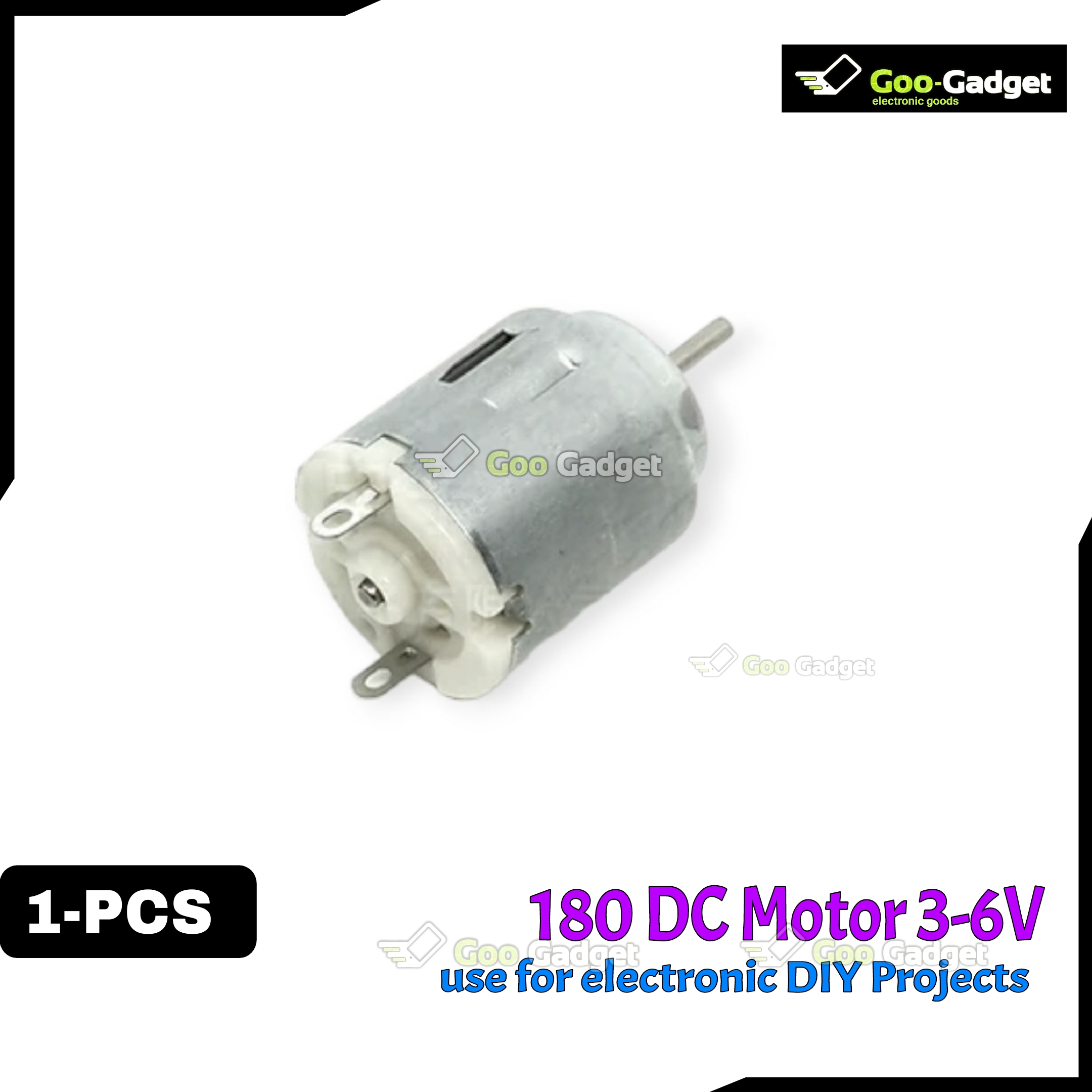 140 Motor DC 3V-6V | 2000 RPM Electric Motor for DIY Toy Cars, Boats, and Small Fans