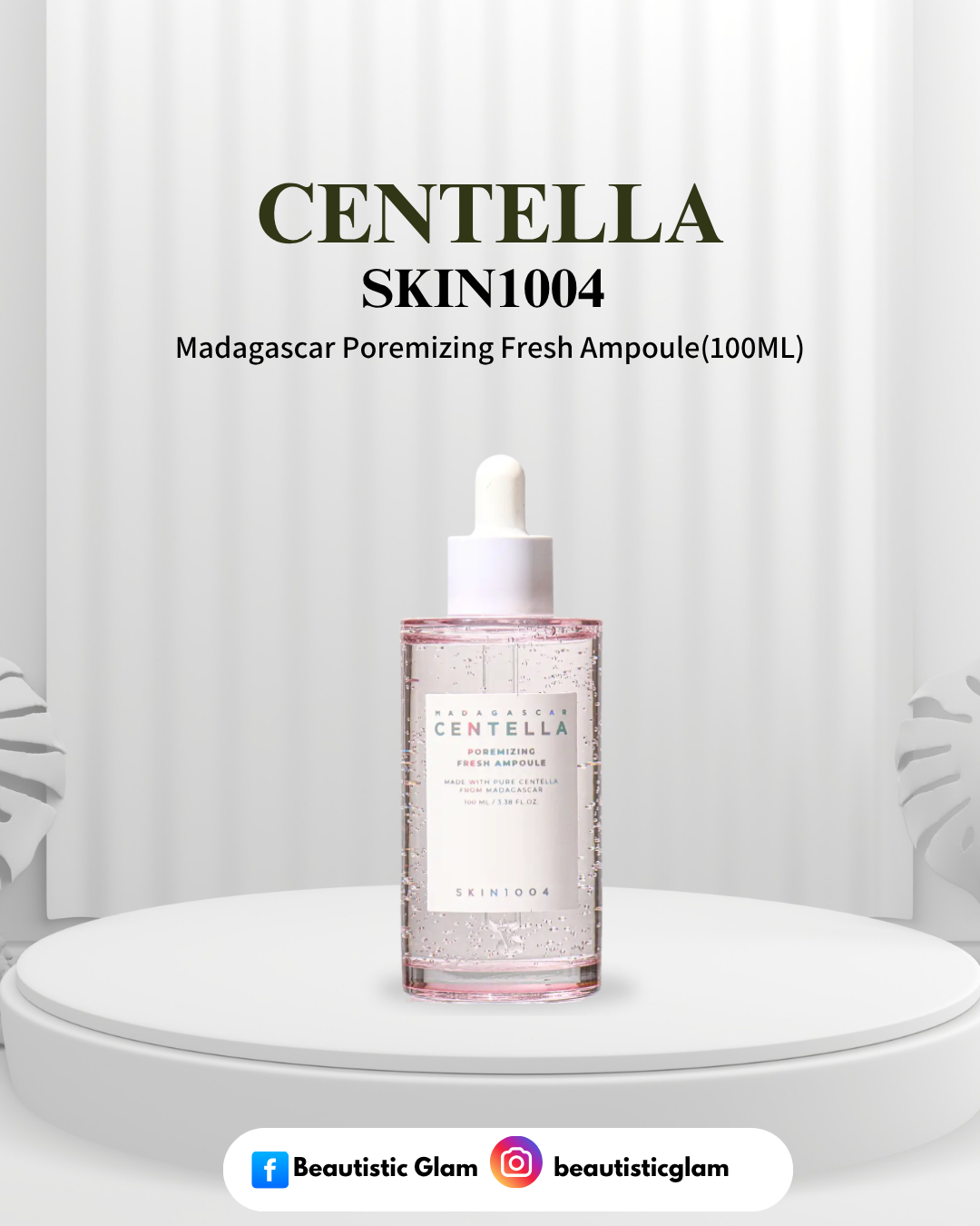 Centella SKIN1004 Madagascar Poremizing Fresh Ampoule