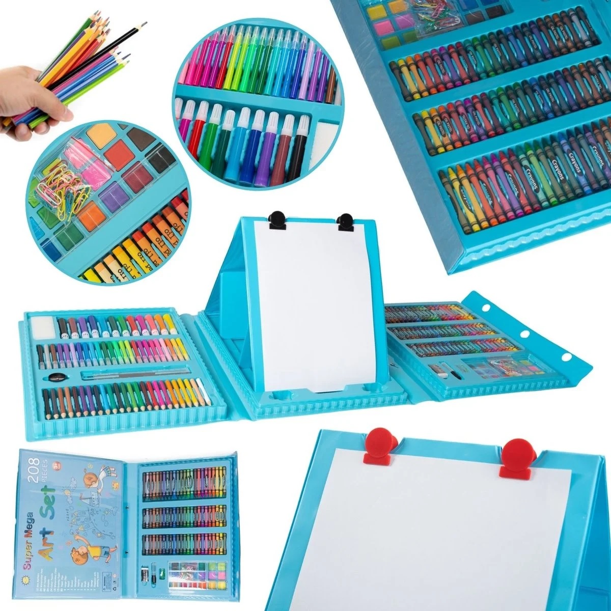🎨 Super Mega 208 PCS Art Set — একসাথে রঙ, ক্রেয়ন, পেনসিল, প্যাস্টেল আর পেইন্ট! শিশুর সৃজনশীলতার সব রঙ এখন এক স্যুটকেসে। 🧳✨_img_4