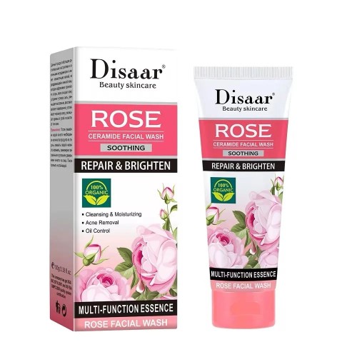 Disaar Rose Ceramide Face Wash 100g (CHINA)_img_0