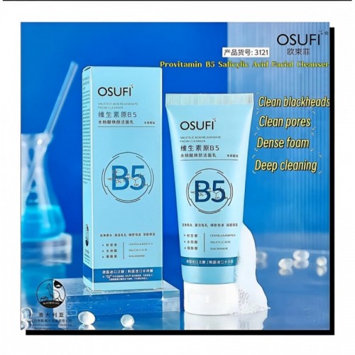 OSUFI Vitamin B5 Salicylic Acid Moisturizing Gentle Face Wash 100gm  (KOREA)_img_1